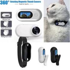Wireless HD Cat Dog Collar Camera Record For Pet Outdoor Indoor 8GB SD INCLUDED