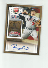 2015 PANINI CONTENDERS USA BASEBALL TICKET AUTOGRAPHS #14 RILEY FERRELL