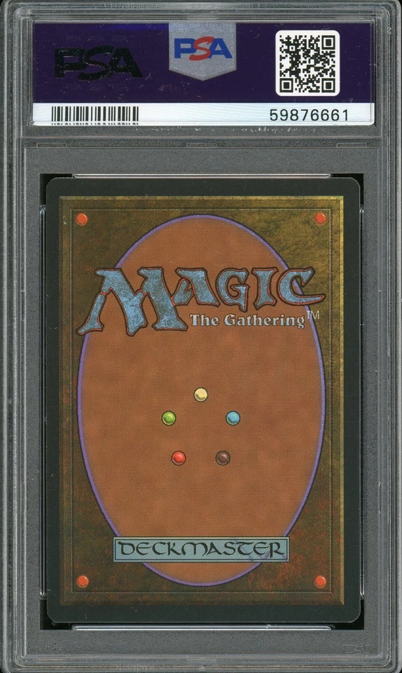 1996 Magic the Gathering MTG Mirage Meddle PSA 10 Pop 1 - Image 2 of 2