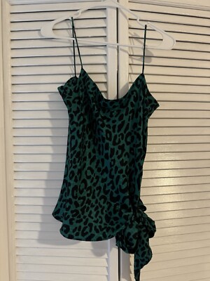 Milly Satin Size 6 Women s Spaghetti Strap Tank Top
