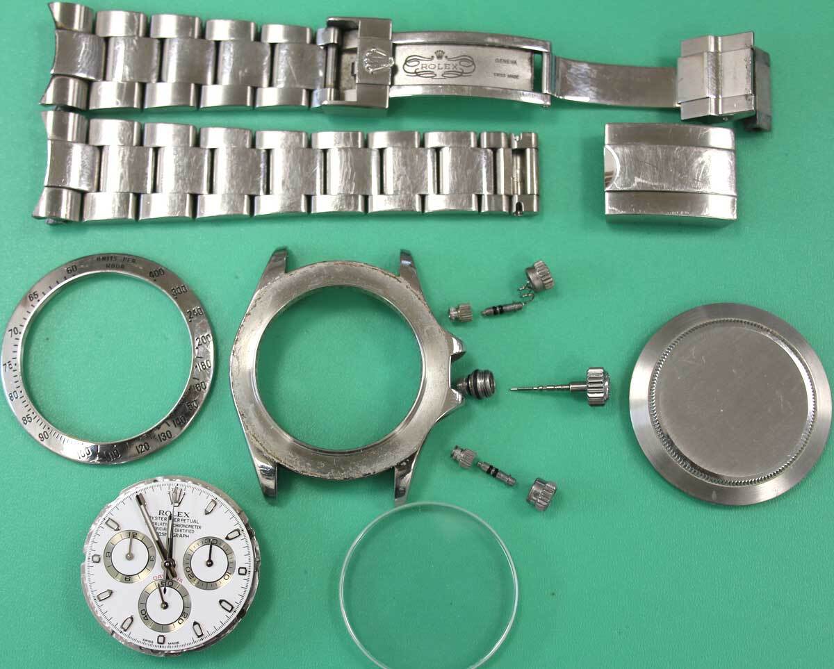 ROLEX Uhrenreparatur Revision Aufarbeitung Überholung Automatik Uhren