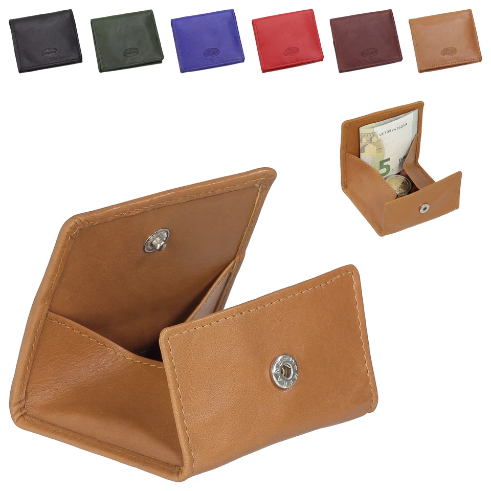 Branco kleine Leder Geldbörse Wiener Schachtel Münzbörse Kleingeldbörse 117