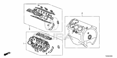 Acura 06111-5J6-000 Engine Crankcase Cover Gasket Set Acura 06111-5J6-000 Engine Crankcase Cover Gasket Set