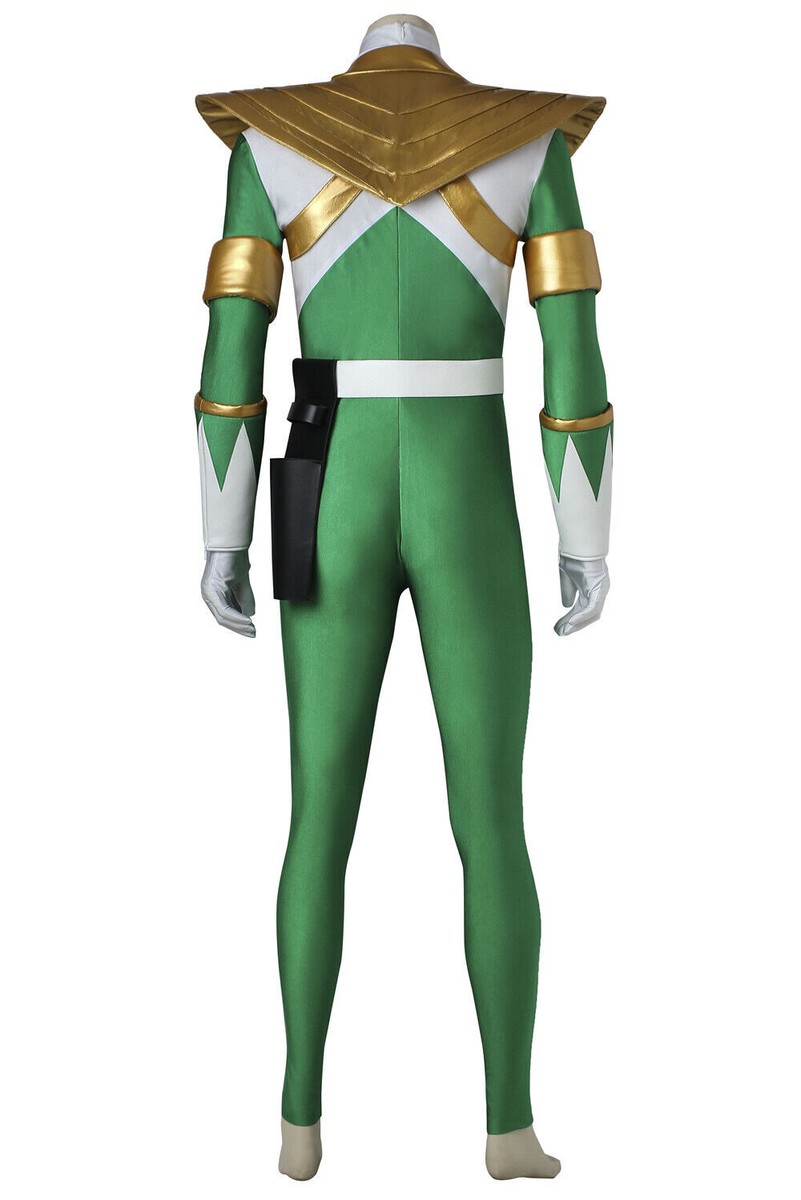 Green Ranger Burai Cosplay Costume Dino Rangers Tommy Oliver