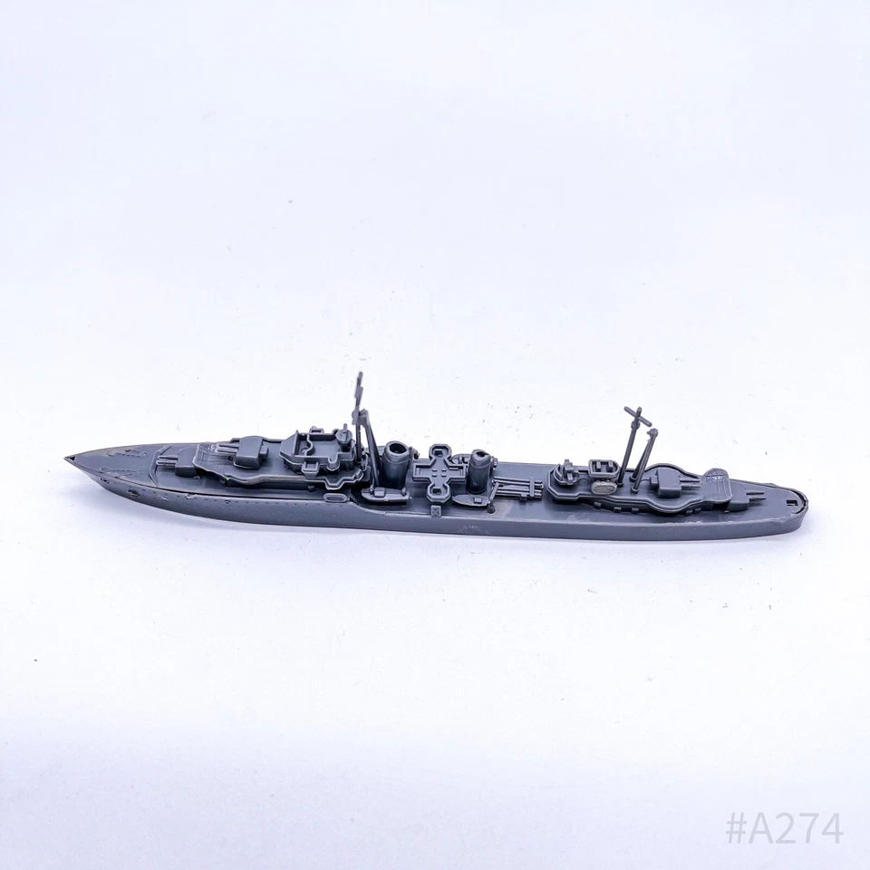 Modélisme Militaire Navire de Guerre Bateau Modèle en Plastique Gris 16 CM - Photo 4/4