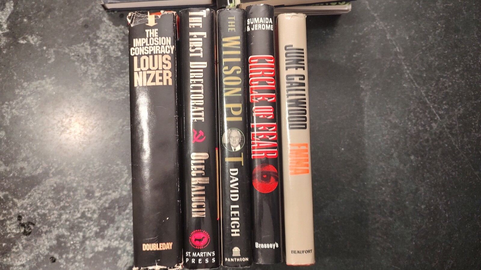 Espionage Spy Book Lot KGB CIA Mossad Traitors The Dark Arts Cloak ...