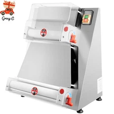 Commercial 4-16" Electric Pizza Dough Roller Sheeter Pastry Press Making Machine