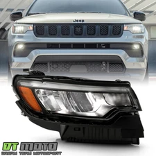 For 2022 2023 2024 Jeep Compass w/o LED DRL LED Reflector Headlight - Passenger