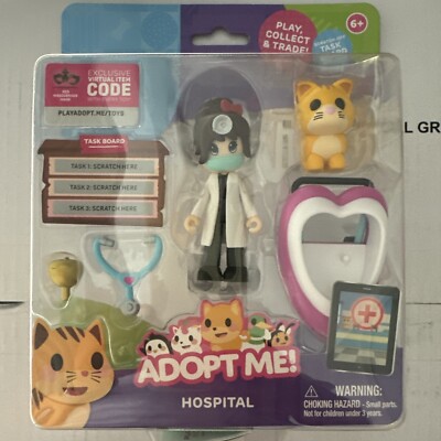 Adopt Me! Friend Pack - Krankenhaus - Nagelneue Scratch Off Task Bar 
