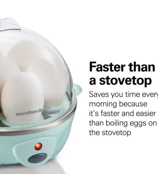 7-Pod Electric Egg Cooker for Perfect Hard Boiled Eggs Fast 7-Pod Electric Egg Cooker for Perfect Hard Boiled Eggs Fast