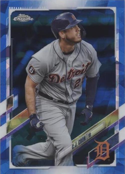 2021 Topps Chrome Sapphire Edition - C.J. Cron #504 - 1 of 1