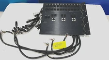8 SPACE AMP RACK SPEAKER PANEL WITH XLR,NL4,NL8,CAT 5(TRUEHEARTSOUND)