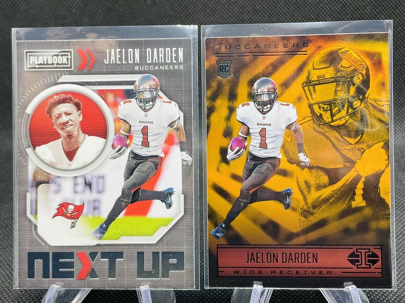 2021 Panini NFL Football Sports Cards:Jaelon Darden - Lot of 2 Buccaneers Rookie