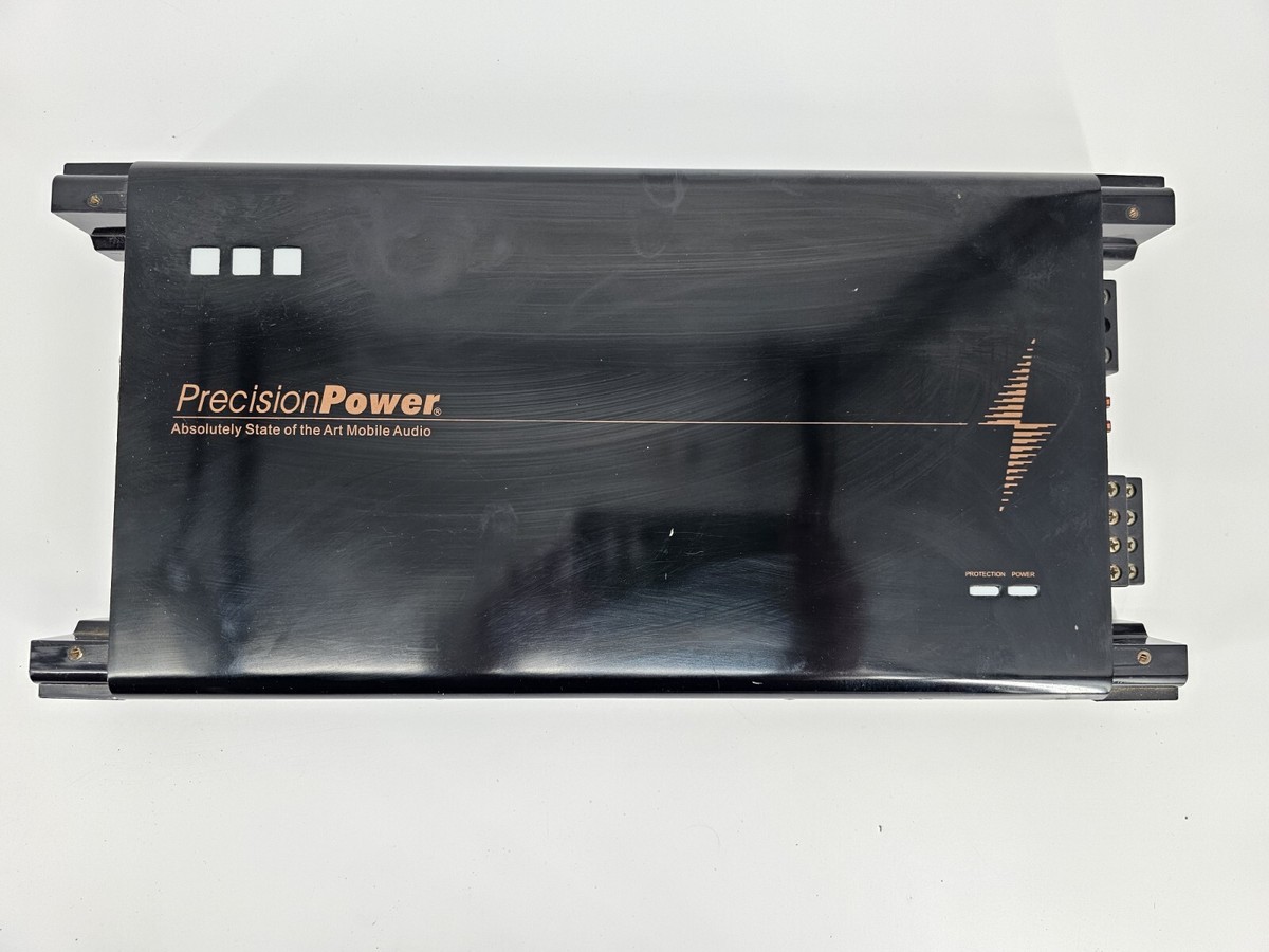Precision Power BK520.4 4 Channel Old School PPI Black Ice Car