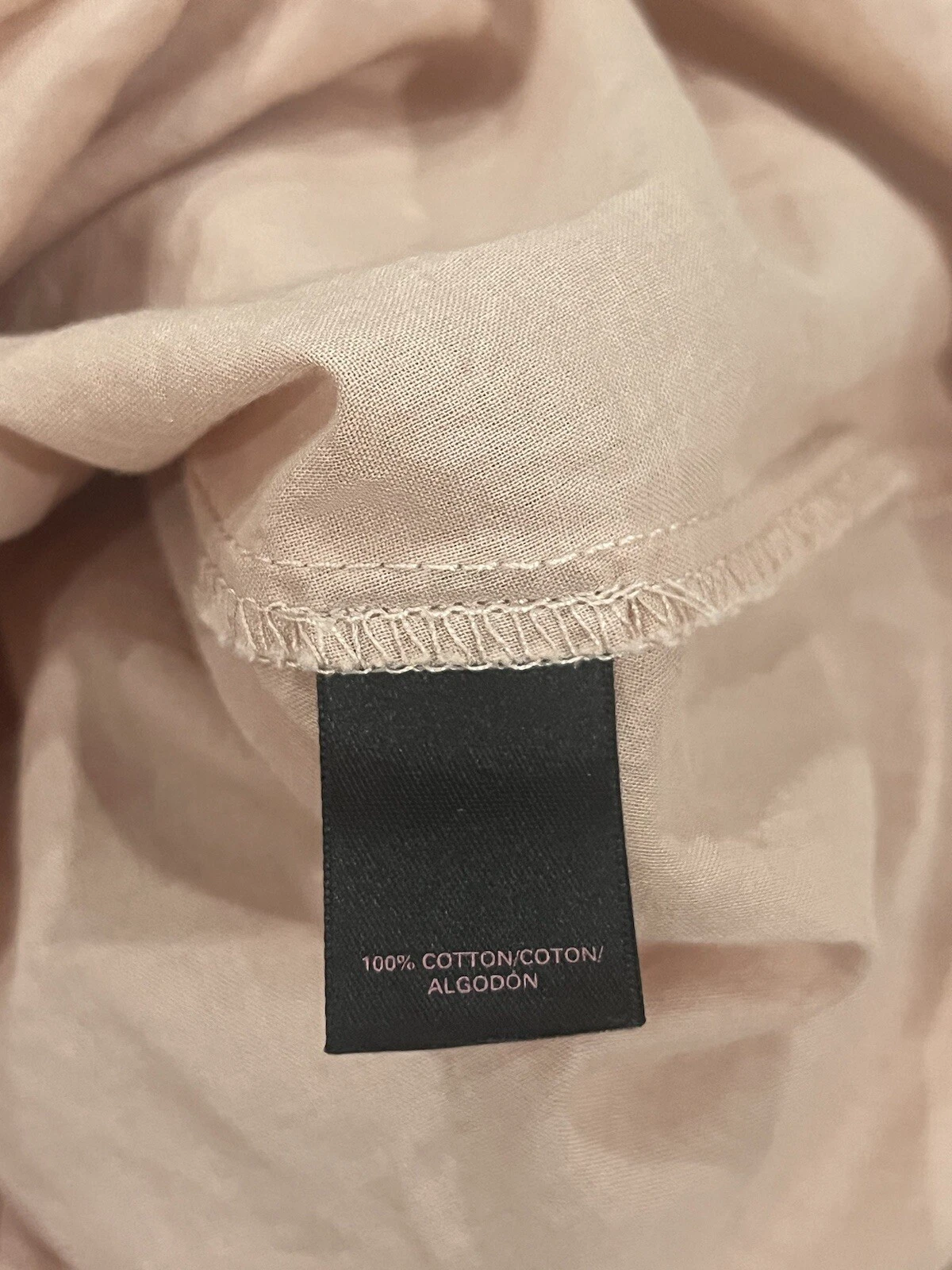UNDERCOVER Mini abito Victoria's Secret rosa polveroso occhielli manica a sbuffo babydoll foderato taglia 0