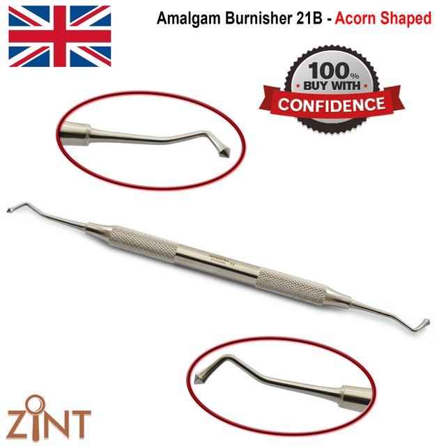 Restorative Burnisher 21b Dental Amalgam Filling Acorn Shape Westcott