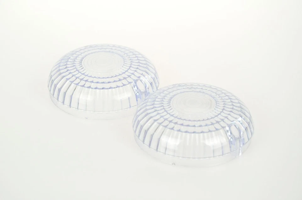 Lente de señal de giro compatible con Yamaha ROAD/ROYAL STAR VSTAR VIRAGO VMAX MAXIM SR400 transparente Foto 2 de 3