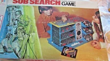 Vintage 1973 Sub Search Game by Milton Bradley Complete Very  Good Cond