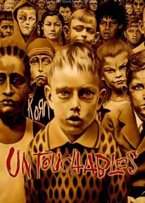 2002 KORN POSTER WALL ART PRINT UNTOUCHABLES SIZE 11 X 17 INCHES