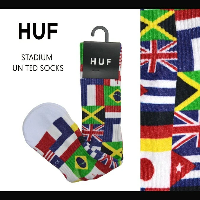 Calcetines HUF Stadium Naciones Unidas Crew Foto 2 de 2