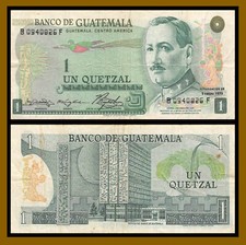 Guatemala 1 Quetzal, 1973 P-59a Cir