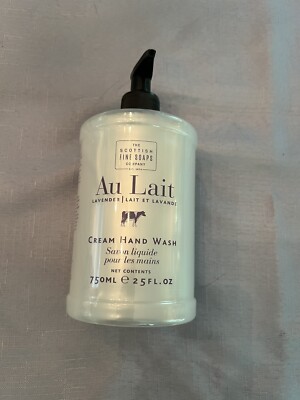 Scottish Fine Soaps Au Lait Lavender Cream Hand Wash 25 FL. OZ.