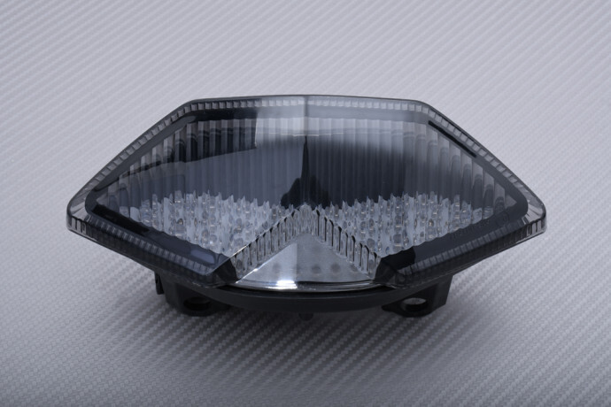Feu stop LED fumé avec clignotants pour moto Kawasaki Versys 650 LE650E 2015-2021