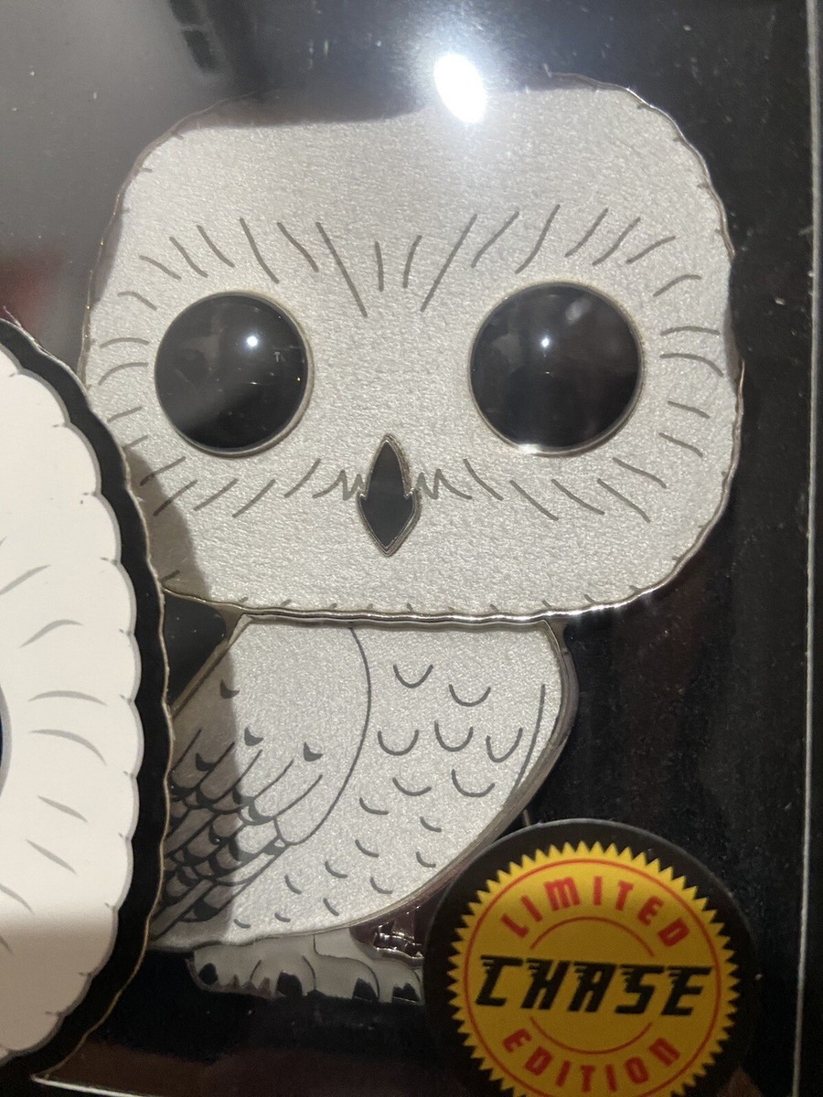 Funko POP! Large Enamel Pin Harry Potter HEDWIG 05 FLOCKED Limited