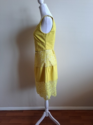 Robe jaune été italienne neuve VDP taille 42 - Photo 10/19
