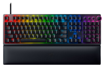 Razer Huntsman V2 Gaming Keyboard Optical Purple Switches Chroma RGB DE