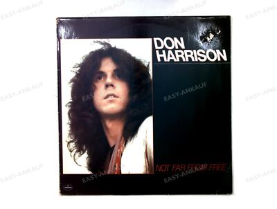 Don Harrison - Not Far From Free NL LP 1977 + Insert ´