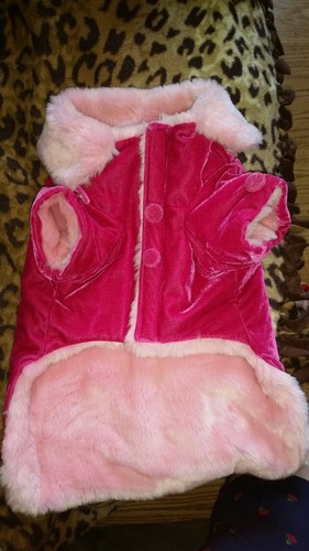 Pink Dog Coat, Large - Picture 2 of 6