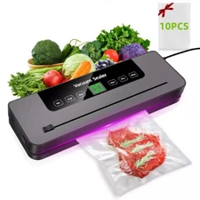 Commercial Vacuum Sealer Machine Seal a Meal Food Saver System With Free Bags