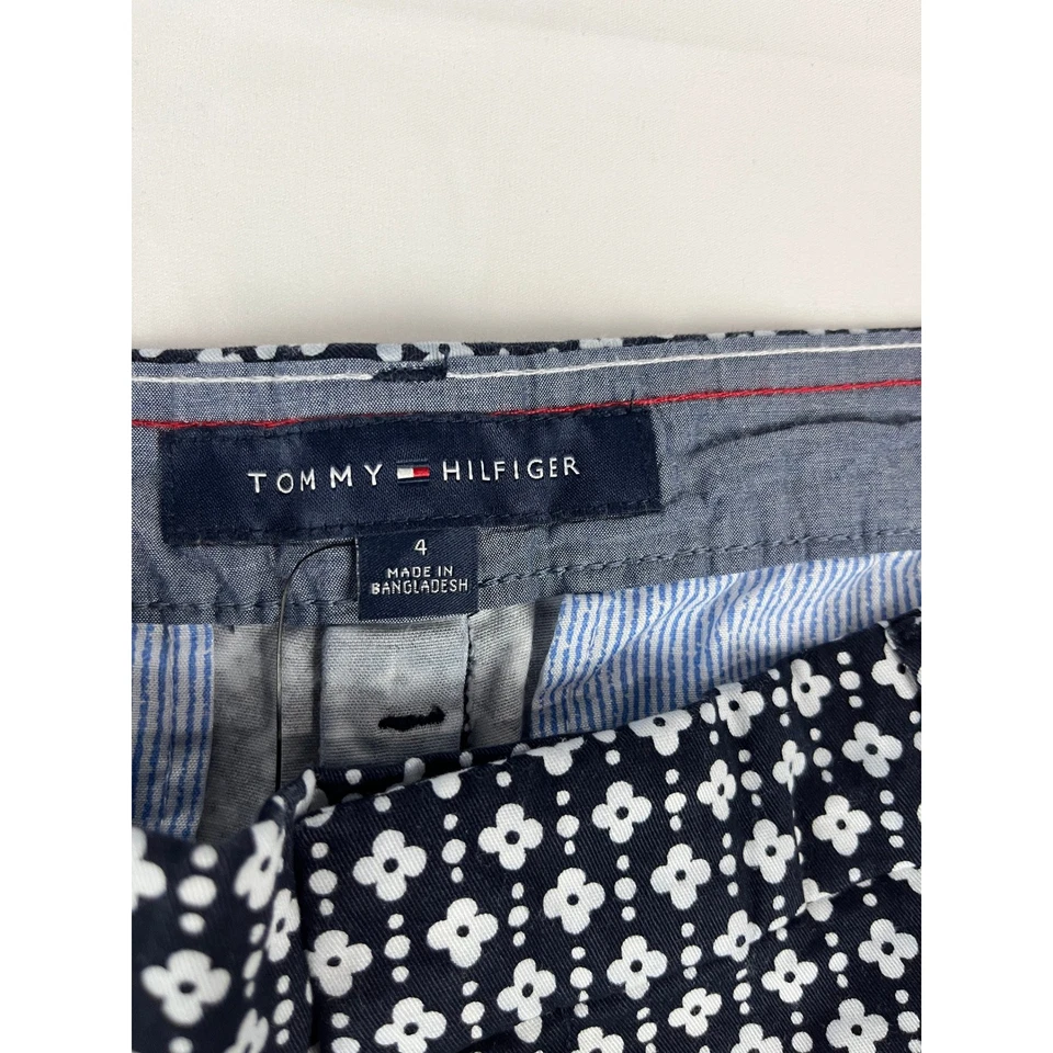Tommy Hilfiger Mujer Negro Estampado Floral Hollywood Corto Talla 4 Foto 3 de 4