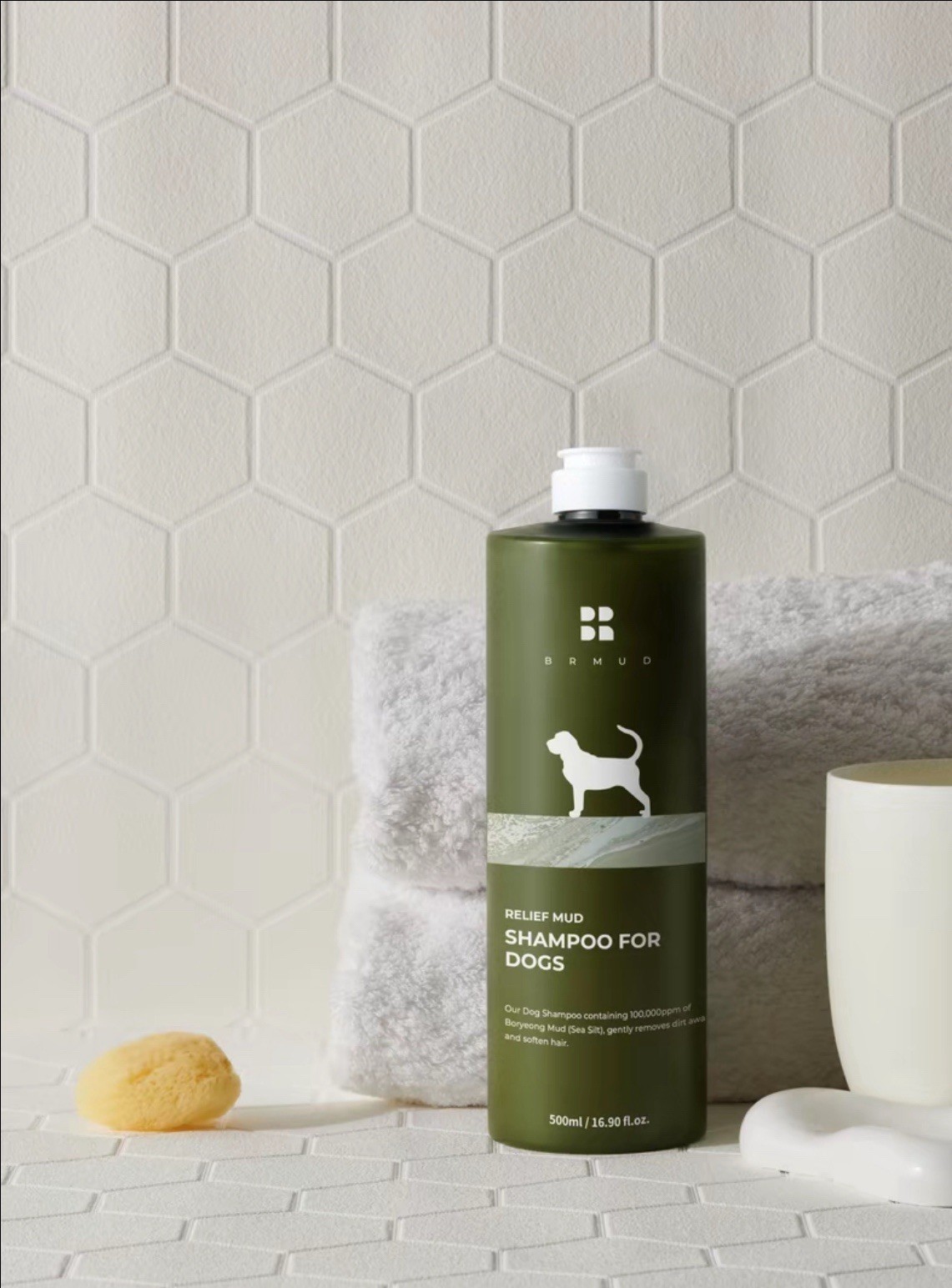 - Dry Skin Relief & Coat Care, Boryeong Mud, 1000ml