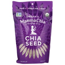 Organic White Chia Seed, 12 oz 340 g 