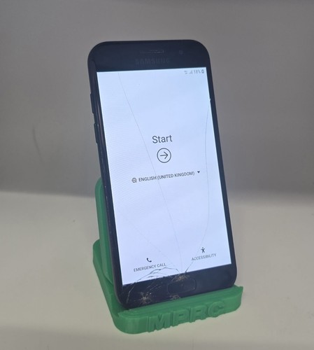 Samsung Galaxy A3 2017 schwarz entsperrt 16GB 4,7" 13MP Android Smartphone gesprungen