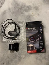 Monster Bluetooth Audio Receiver - Open Box w Receiver, Power Cord & Chargers