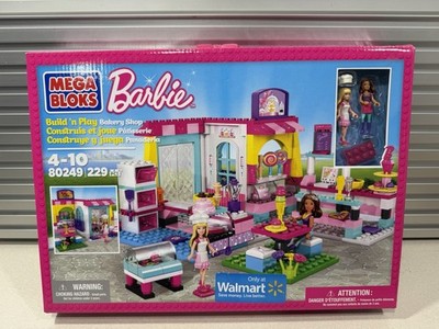 Mega Bloks Barbie Build n' Play Bakery Shop 80249 NEW & SEALED