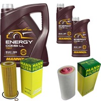 Mann Inspektionspaket 7L Mannol Energy 5W-30 FüR BMW E91 320D 318D E46 E83 2.0D