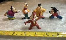 Lot of 5 Kelloggs Goof Troop Disney Complete Set PVC Figures 1992