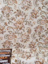 X2 1960s Vintage COLOROLL Wallpaper Rolls 70s Mcm Retro floral trailing indienne