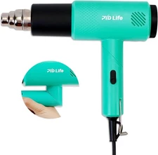 PYD Life Heat Blower Gun for 1 Count (Pack of 1), Mint Green-Foldable 