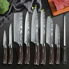 Butcher Knife Kitchen Knife Hand Forged Sharp Cleaver for Meat Cutting Cooking