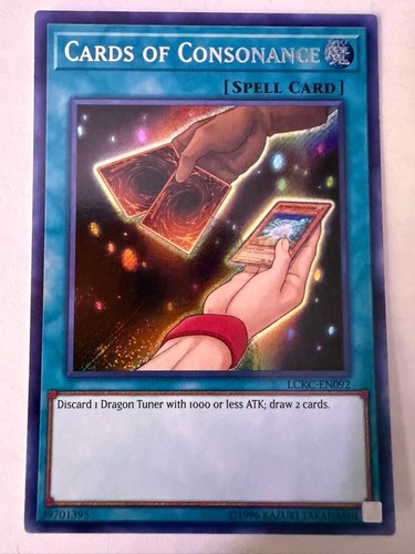 Cards of Consonance LCKC-EN092 Secret Rare Legendary Collection Kaiba