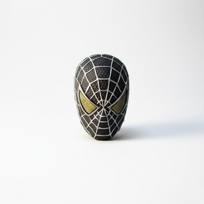 U.S Duty Free 1/12 Custom Marvel Spiderman 3 Black Suit Movie Head Sculpt
