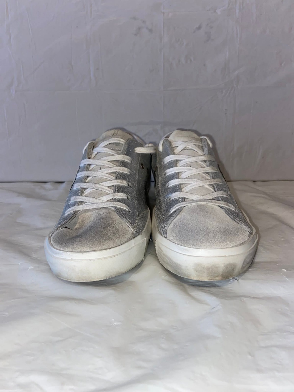 Philippe Model Silver White Leather Sneakers Wome… - image 4
