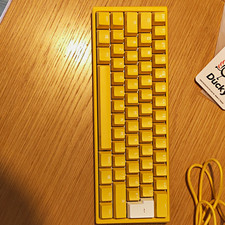 Ducky One 2 Mini Yellow/White Wired Mini Mechanical Keyboard QWERTY English