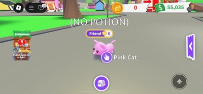 Adopt ME -pink Cat- *SAME DAY DELIVERY*