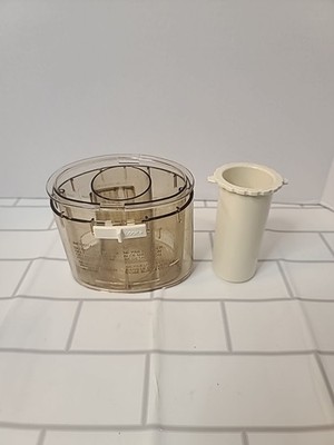 Cuisinart DLC-8 Plus Food Processor Replacement Parts - Chute & Pusher ONLY